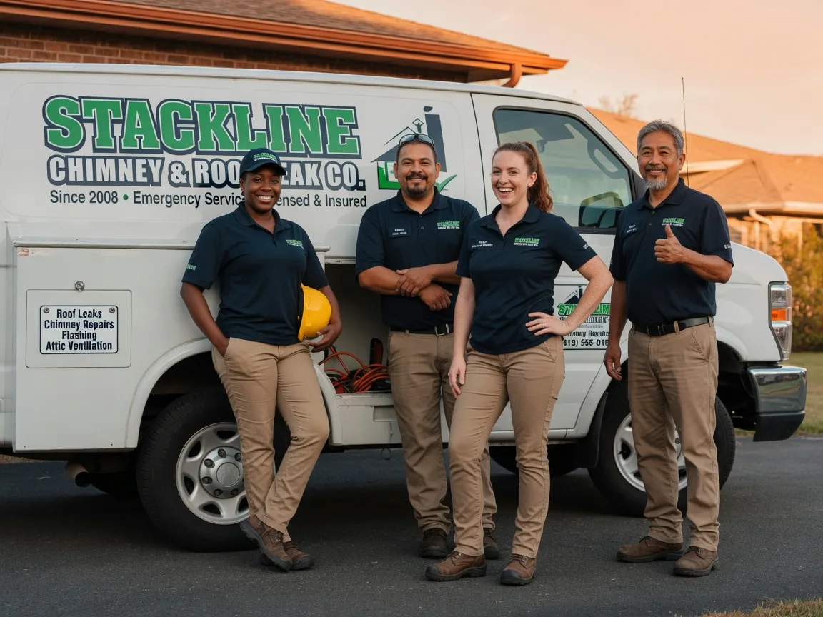 Chimney flashing repair company in Carson City, MI